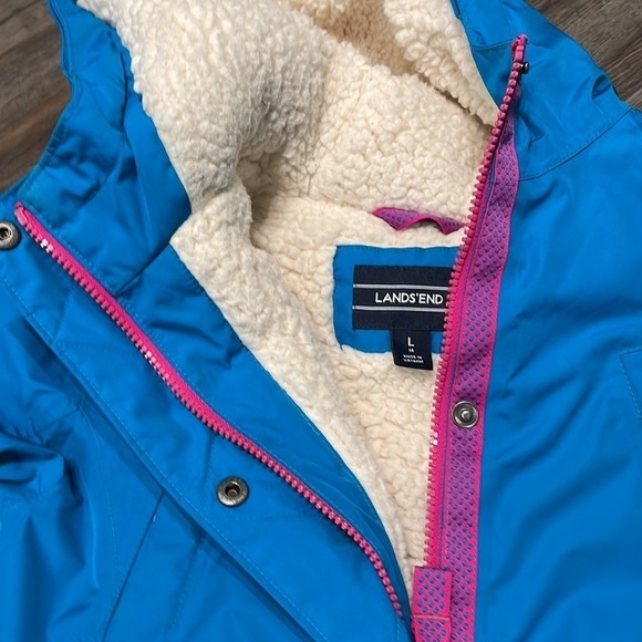 Lands End Ski/Snowboard Jacket Lg - Picture 8 of 12